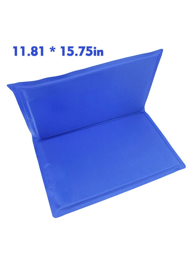 Loquat Cooling Mat Pad Blue 11.81 x 15.75inch - Image 2