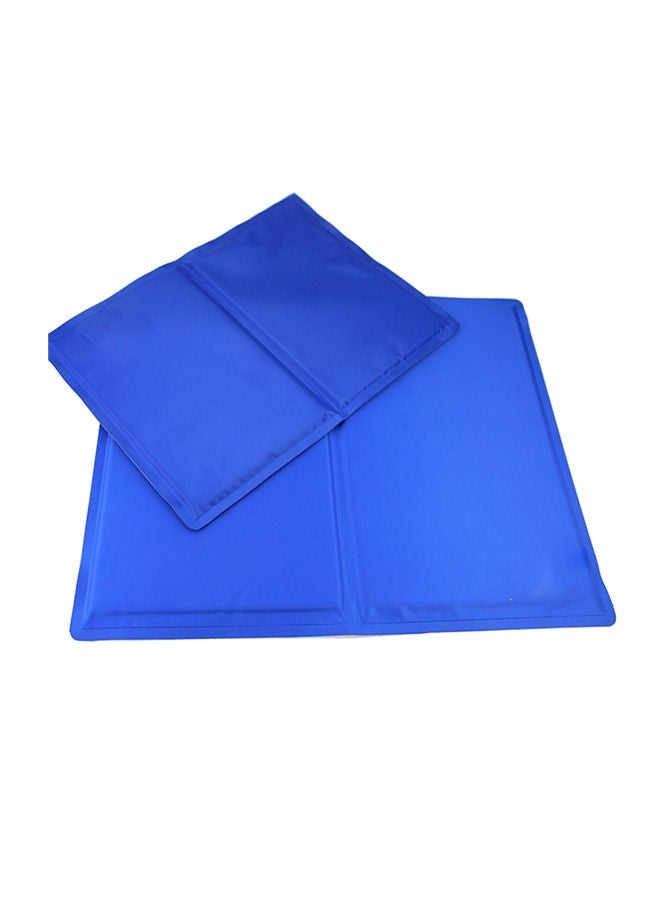 Loquat Cooling Mat Pad Blue 11.81 x 15.75inch - Image 1