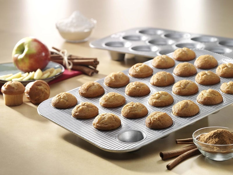 Usa Pan Mini-Muffin Pan, Made Of Aluminized Steel, 24 Cups - Image 2