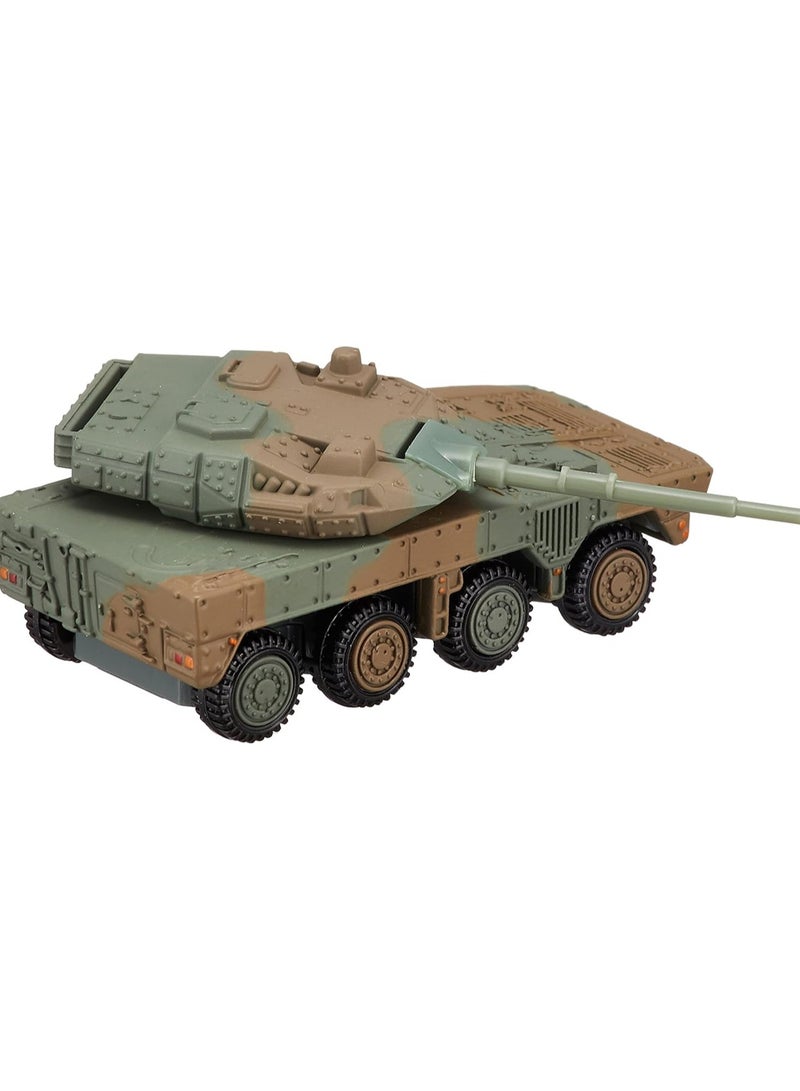 1:64 Self-Defense Force Type 16 Armored Vehicle Tank Alloy Plastic Car Model Children'S Toy Car, Suitable For Gifts, Decoration And Collection For Adults And Children.  - Image 2