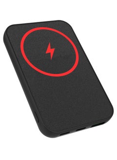 SKA 5000mAh Power Bank | 15W Magnetic Wireless Charging | USB-C 20W PD & USB-A 22.5W QC 3.0 | Ultra-Sleek Design with Built-In Stand  - Image 2