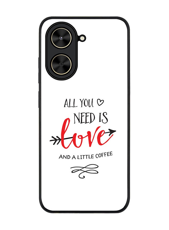Stylizedd For Xiaomi Poco C71 / Redmi A5 4G Case,Slim fit Camera Protection, Shockproof Thin Phone cover  - All You Need Is A Little Love