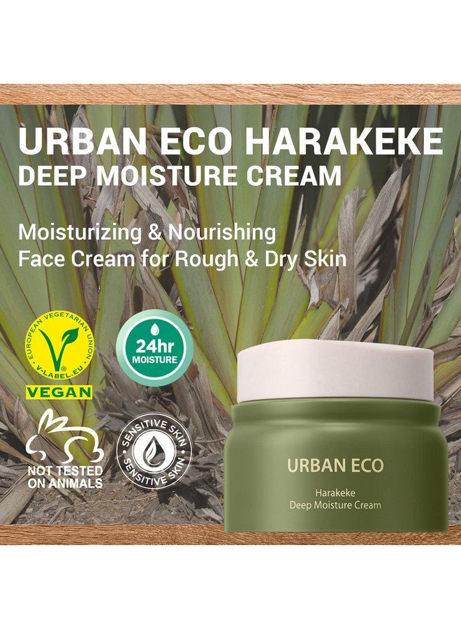 THESAEM Urban Eco Harakeke Deep Moisture Cream 1.69 oz. - Vegan Ultra Moisturizing and Nourishing Day & Night Moisturizer - Firming Healthy Looking Skin - Harakeke Root Extract and Ceramides - Image 2