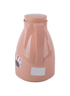 Valk Vacuum Flask With Double Wall Glass 1.5 Liter  Wide Mouth With Anti-Leakage Cap Double Walled Travel Mug  Mocca Color  - Image 5