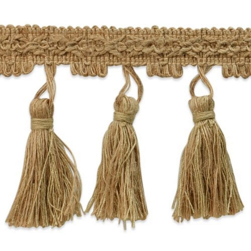 Expo International Natural Jute Tassel Trim, 15 Yards - Image 3
