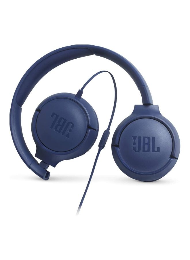 JBL Wired Headphones 3.5mm Blue - Image 4