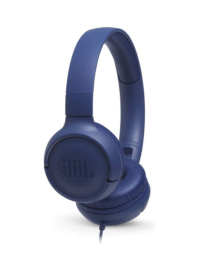 JBL Wired Headphones 3.5mm Blue - Image 1