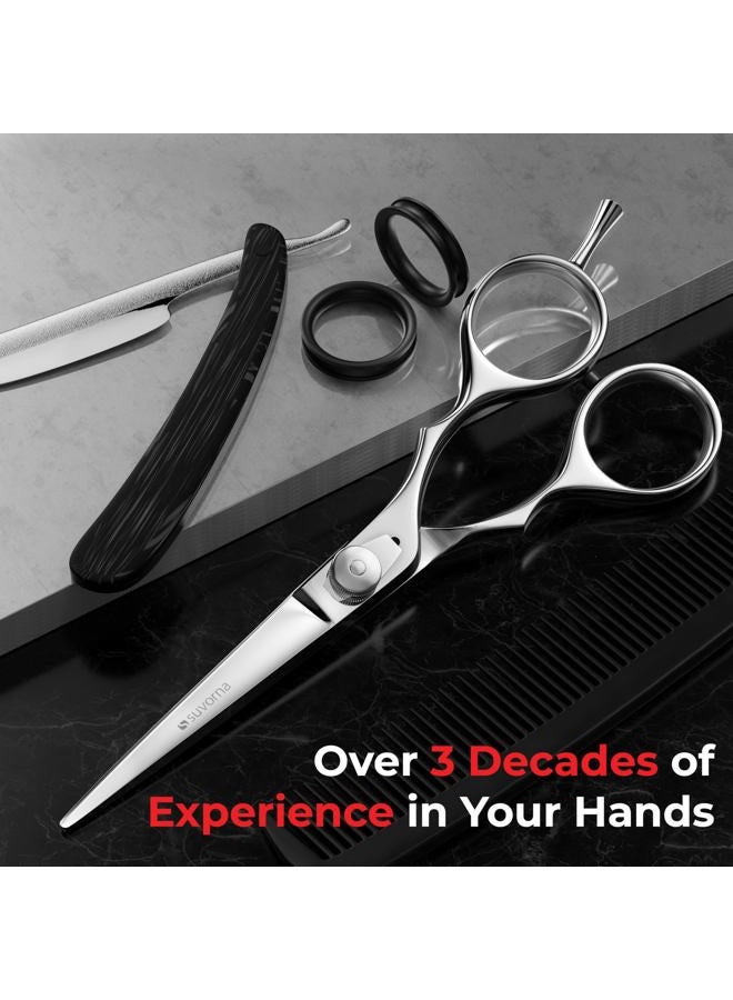 Suvorna 6.5" Professional Barber Razor Edge Hair Cutting Shears/Scissors 3181 - Image 5