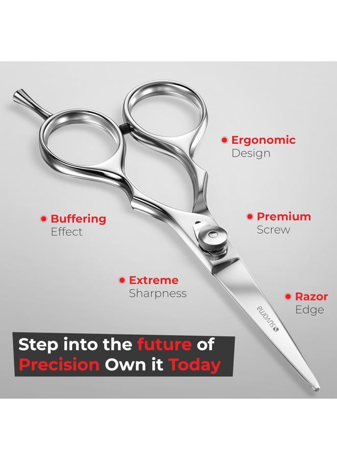 Suvorna 6.5" Professional Barber Razor Edge Hair Cutting Shears/Scissors 3181 - Image 2