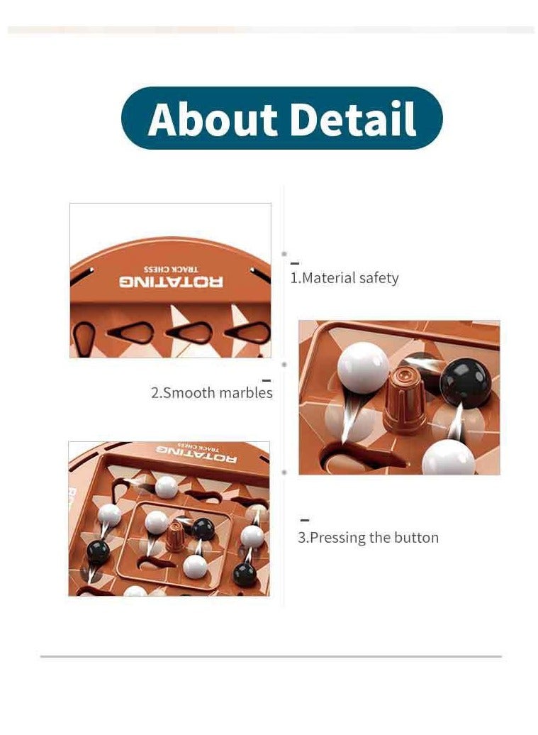 CPC مسار الشطرنج الدوار لعبة سطح المكتب للتدريب على التفكير الذكي لشخصين - Image 2