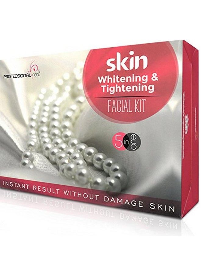 professional feel - Skin Whitening & Tightening Facial Kit Beauty Instat Glow Facial (Set Of 5) 500 Gm (Skin Whitening) - Image 1