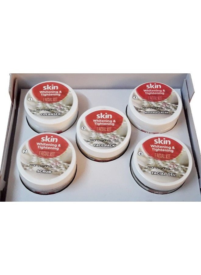 professional feel - Skin Whitening & Tightening Facial Kit Beauty Instat Glow Facial (Set Of 5) 500 Gm (Skin Whitening) - Image 1