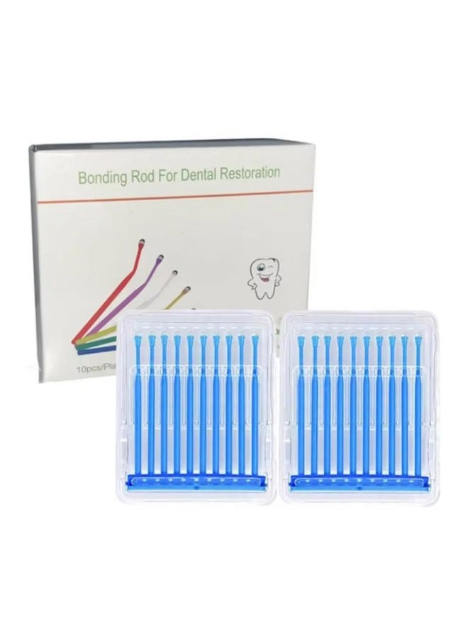 Tazrigo Christzo 20Pcs Dental Adhesive Tip Applicator Tooth Crown Porcelain Veneer Disposable Health Care - Image 1