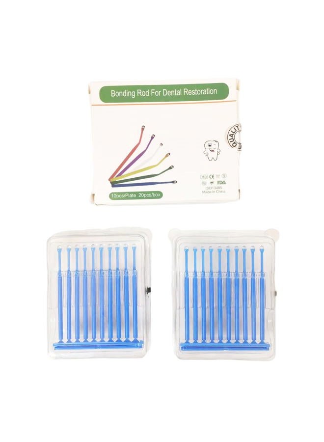 Tazrigo Christzo 20Pcs Dental Adhesive Tip Applicator Tooth Crown Porcelain Veneer Disposable Health Care - Image 2