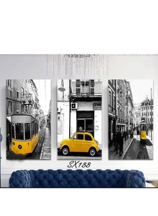 Tableau Wall Hanging High-quality digitally printed wall-mounted poster with a scratch-resistant and color-protective coating - 3pcs Multi color - pzsku/Z876D9C69ABCDD8AB3D93Z/45/1742385355/6552ad40-0a10-4312-bbea-a829309475a7