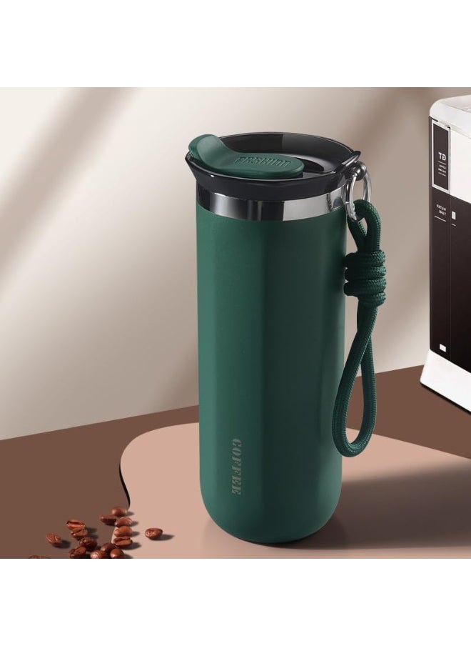 TYCOM Travel Coffee Mug 500 ML Stainless Steel Vacuum Ice and Hot Drinks Insulated Tumbler for Home Office Outdoor Works  - Image 1