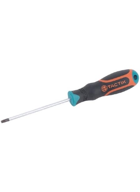 Tactix Tactix 205081 T30 Screwdriver 125mm5Inch BlackOrange 