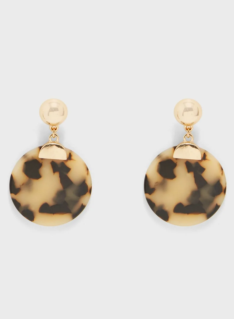 ONLY Zaz Tortoise Earrings
