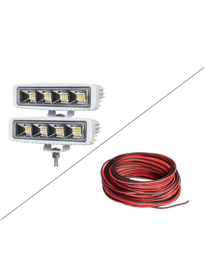 EXZEIT Boat Lights and 18 Gauge Lights Wire - Image 1
