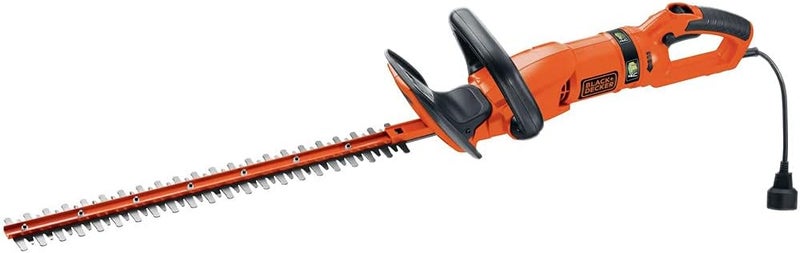 BLACK+DECKER Hedge Trimmer, Rotating Handle, Dual Blade Action Blades, 3.3-Amp, 24-Inch (HH2455) - Image 4