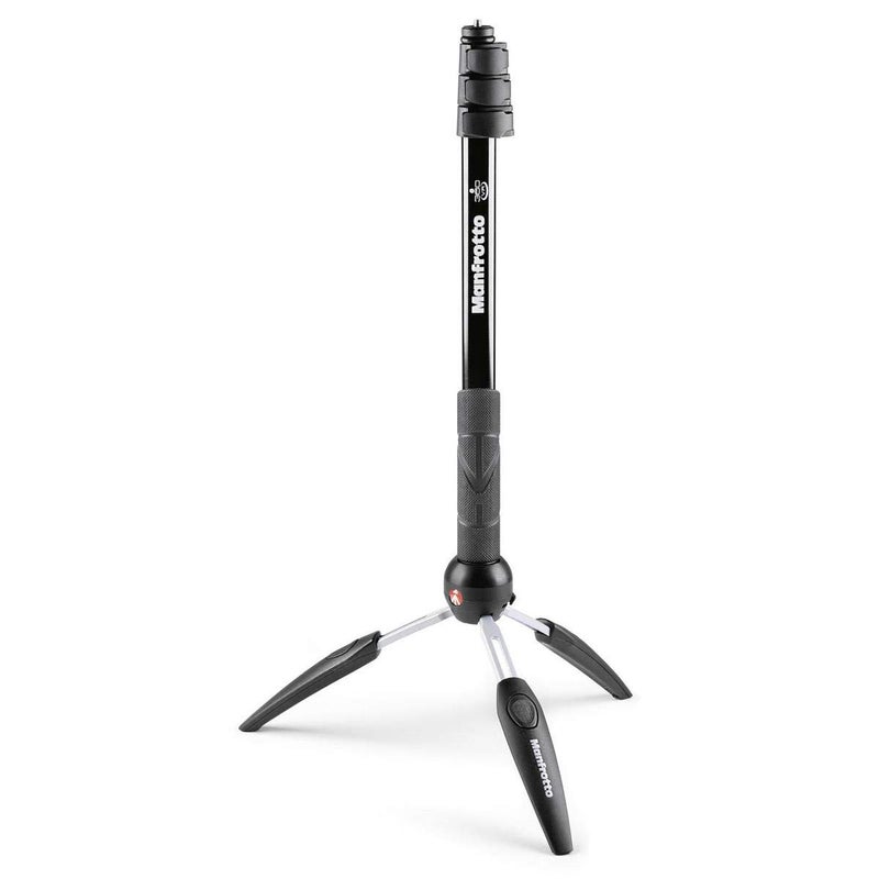 Manfrotto Virtual Reality Kit with Pixi Evo Mini Tripod and 4-Section Aluminium Extension Pole - Image 2