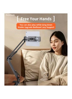 يسيدو حامل هاتف C296، متعدد الاتجاهات، قابل للطي، قابل للتعديل بزاوية 360 درجة | حامل سطح المكتب  - Image 2