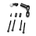 HEYOMOTOR Handlebar Phone Holder for HarleyDavidson Water Bottle Holder Aluminum Offset Perch Mount Accessory Mount Black - Image 2