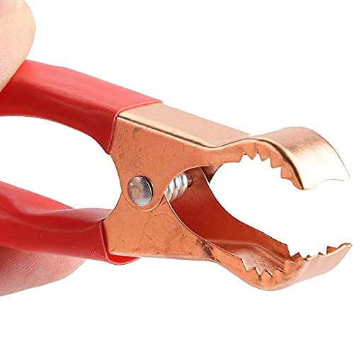 Verilux® 1FT 12V 24V Female Car Cigarette Lighter Socket to Battery Alligator Crocodile Clips Connector, Car Battery Clamp-on Extension Charge Cable - Image 4