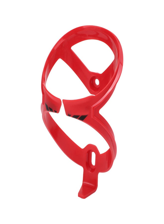 إنلي حامل زجاجة ماء للدراجة، قفص من البولي كربونات، محول حامل زجاجة ماء لعمود المقعد، مناسب للرحلات الطويلة في الهواء الطلق، أحمر - Image 4