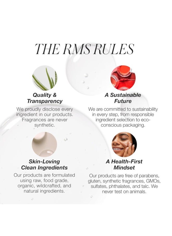 RMS Beauty RMS Beauty UnCoverup Concealer - Cream Concealer for Dark Circles & Under Eyes, Full Coverage Hydrating Concealer, Clean, Cruelty-Free & GMP Certified  - Image 3