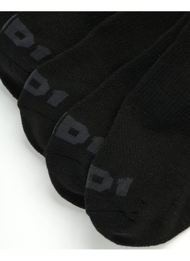 And1 AND1 Men's Socks - Athletic Cushion Crew Socks (24 Pack), Size 6-12.5, Black  - Image 4