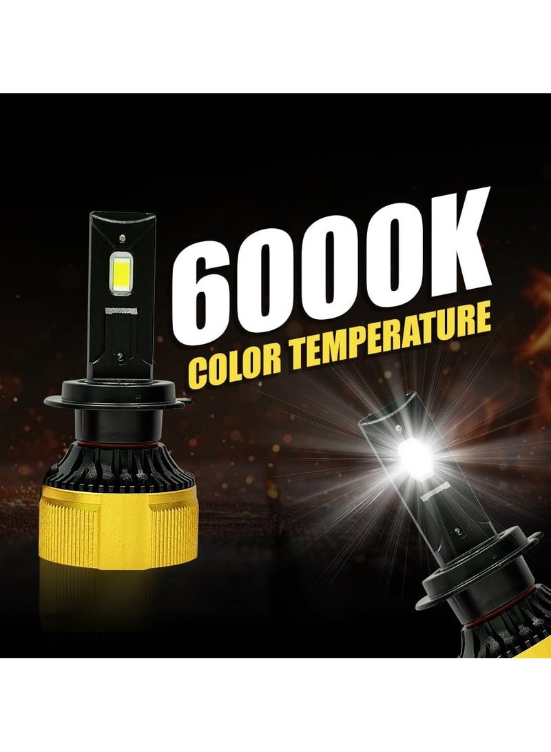 تي بي إٍس ديزاين مجموعة مصابيح أمامية LED أصلية تم اختبارها من TBS DESIGN M80 Max 9006 بقوة 160 واط/زوج، 16000 لومن، ألوان ساطعة بدرجة حرارة (6000 كلفن) - Image 3