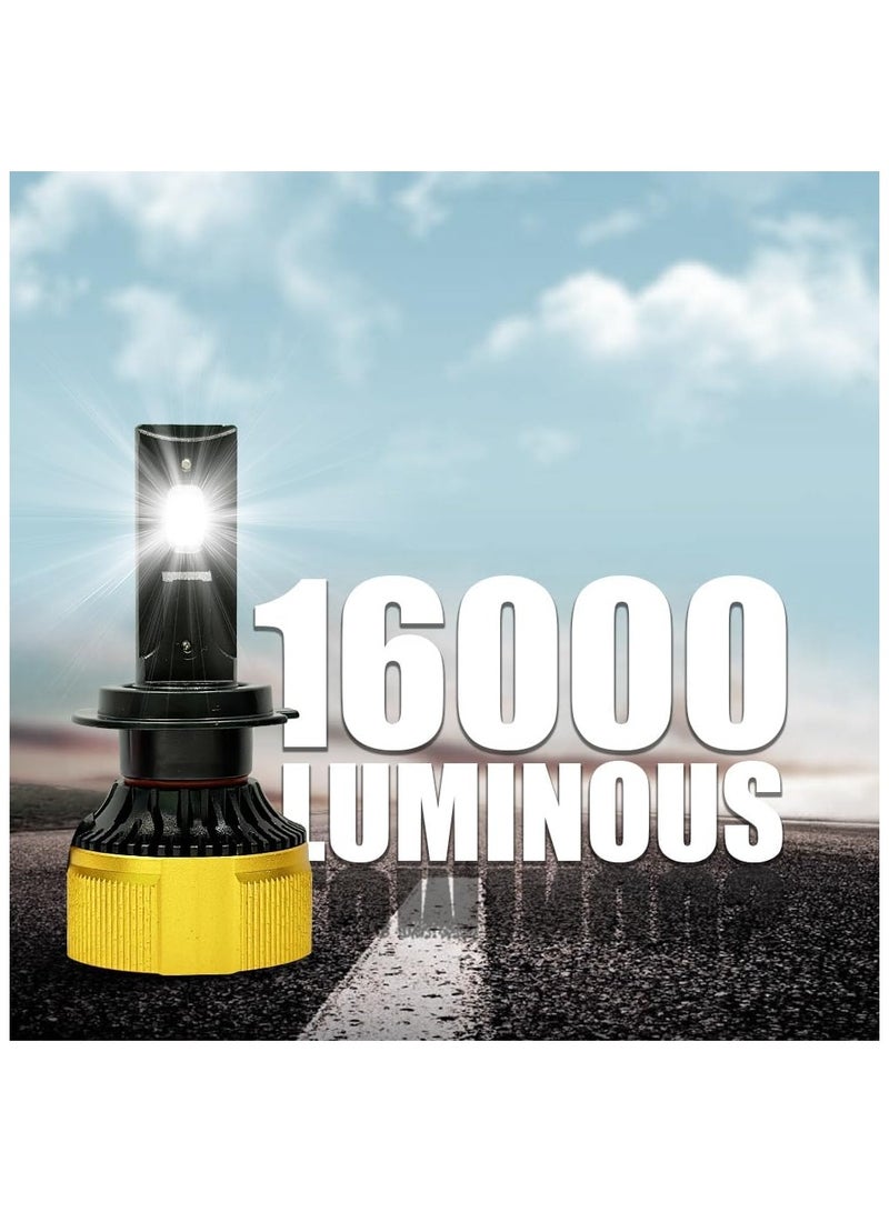 تي بي إٍس ديزاين مجموعة مصابيح أمامية LED أصلية تم اختبارها من TBS DESIGN M80 Max 9006 بقوة 160 واط/زوج، 16000 لومن، ألوان ساطعة بدرجة حرارة (6000 كلفن) - Image 4