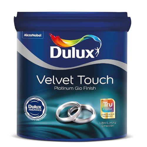 Dulux Platinum Glo Super Premium Interior Emulsion Paint For Walls With 6 Years Warranty| Rich Matte Finish | Dirt & Dust Resistant | Smooth Colors, White(4 Litre,White) - Image 4