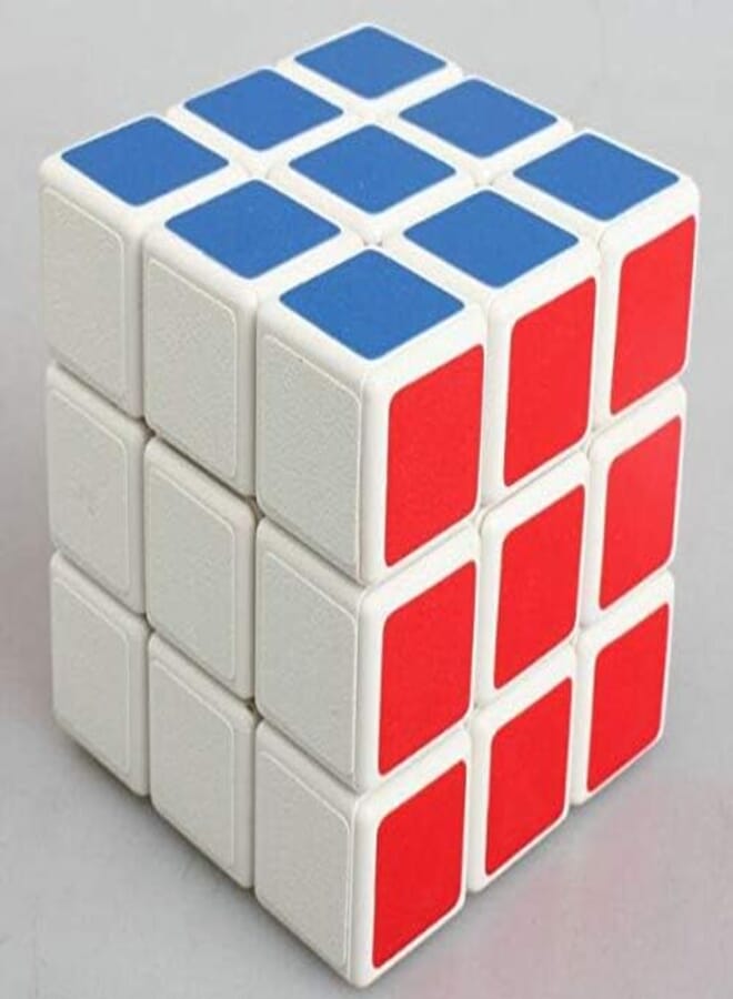 3x3 Rubik's Cube Toy White -m160