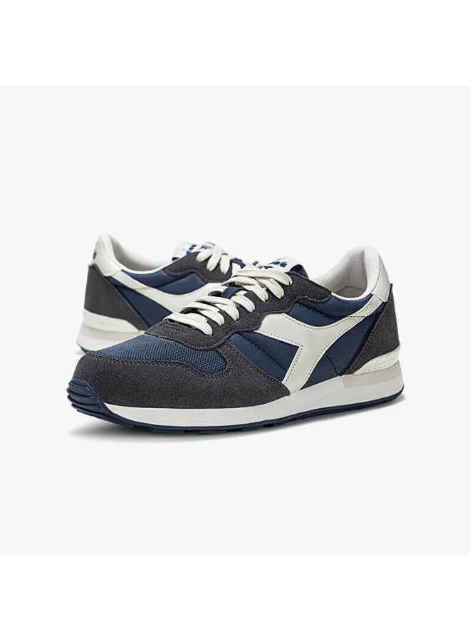 DIADORA أحذية رياضية كاجوال متعددة الاستخدامات من ديادورا بتصميم ريترو، رمادي-بني/أزرق، مقاس 42.5 - Image 2
