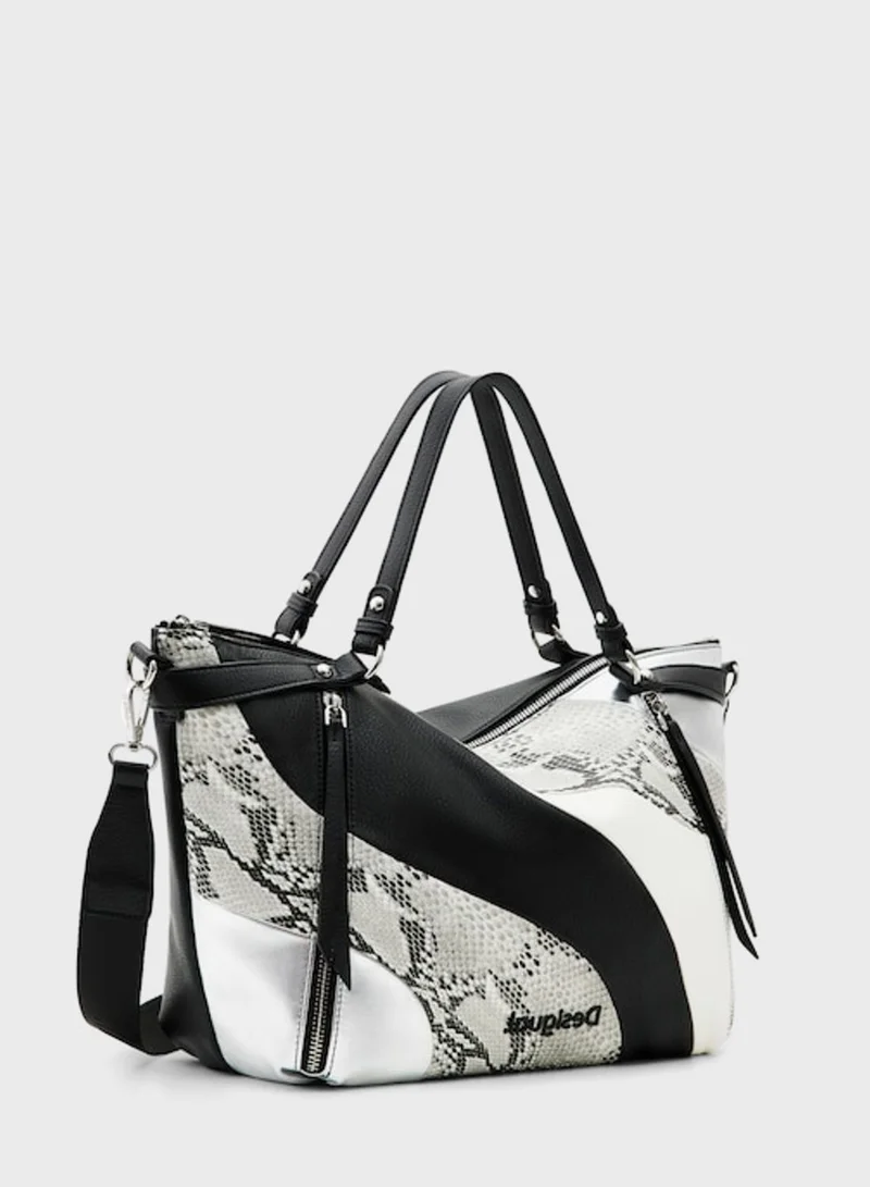 DESIGUAL Top Handle Tote