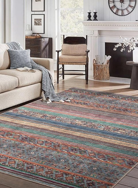 dida-cosmos Machine Washable Area Rugs with Non-Slip Backing, Ideal for Hallway, Living Room, Bedroom, Kitchen and Laundry Room, Vintage Moroccan and Low Pile Rug，160*230cm，dida-cosmos Machine Washable Area Rugs with Non-Slip Backing, Ideal for Hallway, Living Room, Bedroom, Kitchen and Laundry Room, Vintage Moroccan and Low Pile Rug，160*230cm