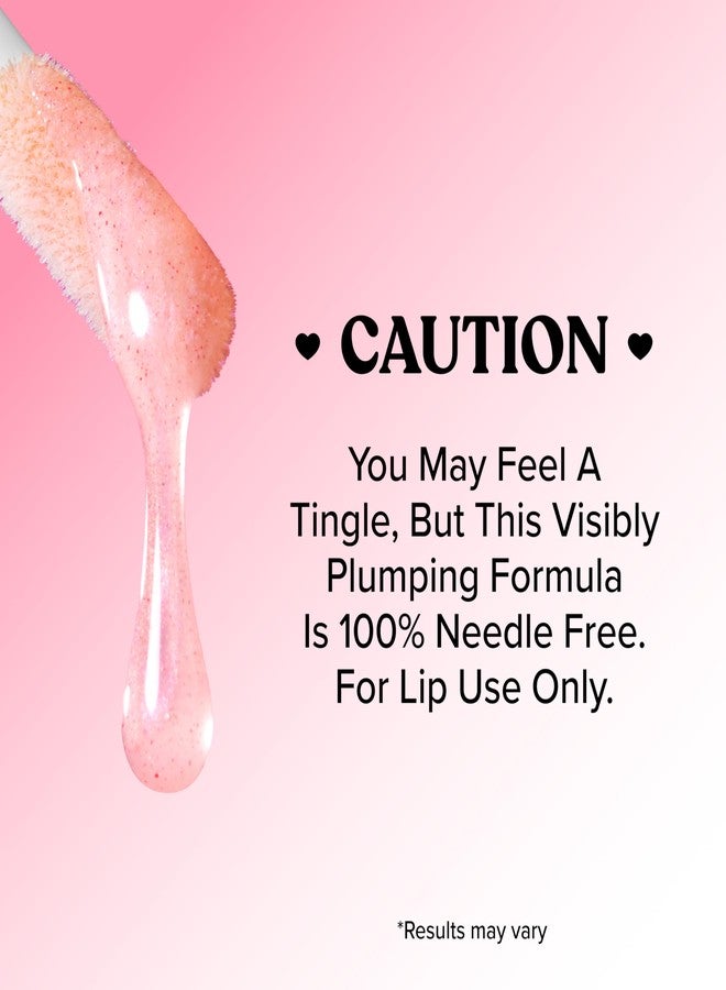 Too Faced Lip Injection Extreme Plumping Clicks | Hydrating, Sheer-To-Medium Buildable Coverage, Lip Plumper with Click Applicator, 0.05 Ounce, Kiss the Bride - Image 4