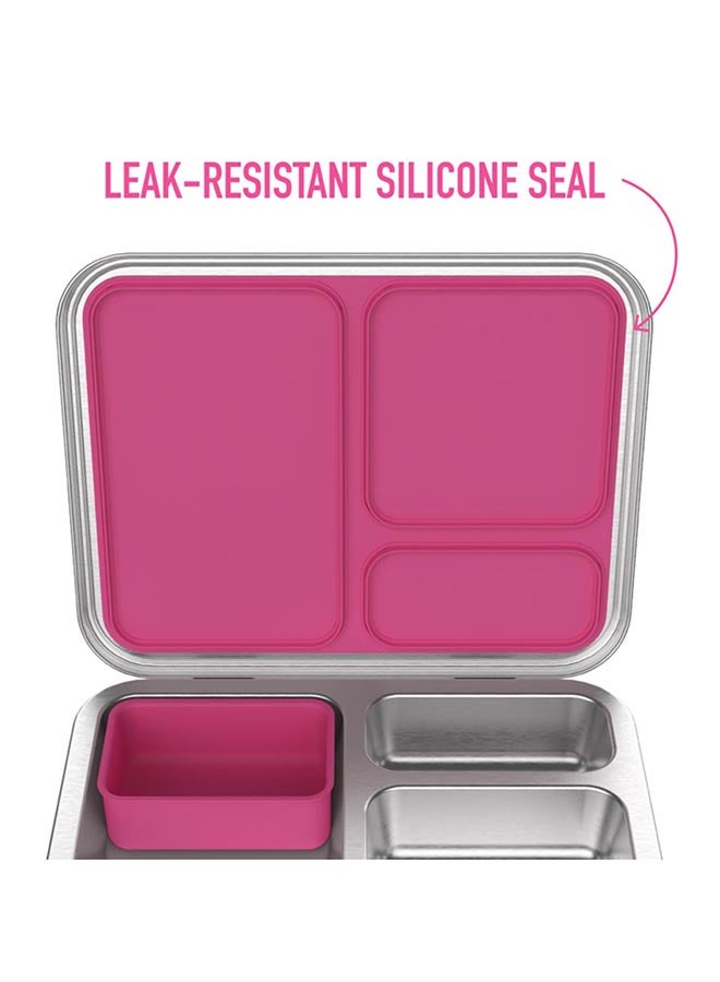 Bentgo Kids Stainless Steel Lunchbox - Fushia - Image 5