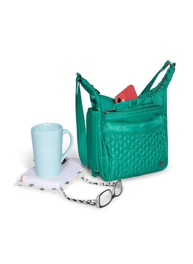 Lug Flutter SE Crossbody Bag, METALLIC SILVER - Image 3