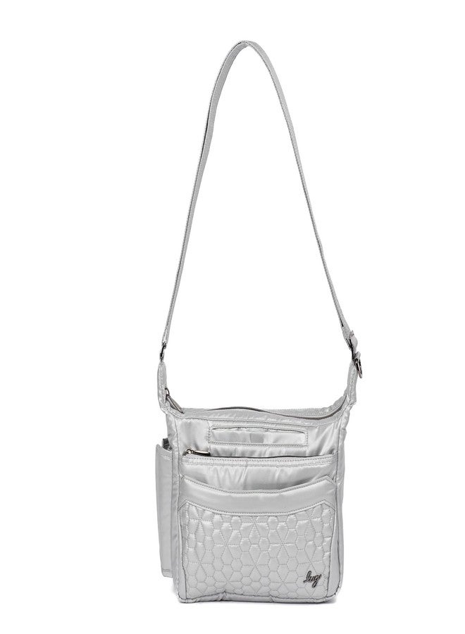 Lug Flutter SE Crossbody Bag, METALLIC SILVER - Image 1