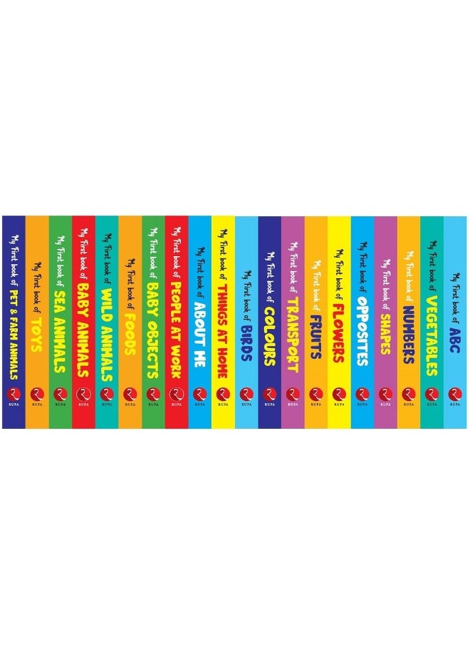 My First Library - Set of 20 Books (Box set) - Kids Learning Board books - Children growth and development book  - Image 4