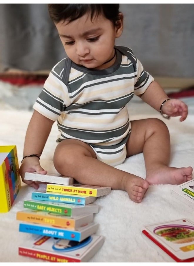 null - My First Library - Set of 20 Books (Box set) - Kids Learning Board books - Children growth and development book - Image 1