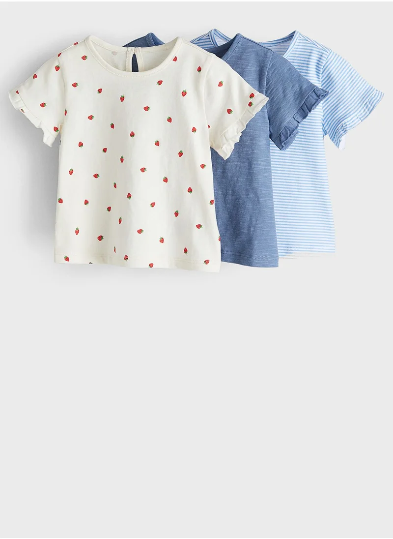 H&M 3 Pack Printed Top