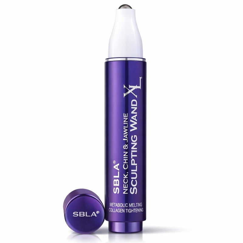 SBLA Neck, Chin & Jawline Sculpting Wand XL â€“ Melts Fat Under The Chin & Along Jowls, Lifts & Sculpts The Entire Neck Area & Reduces Lines, Boosts Collagen Production - Image 2