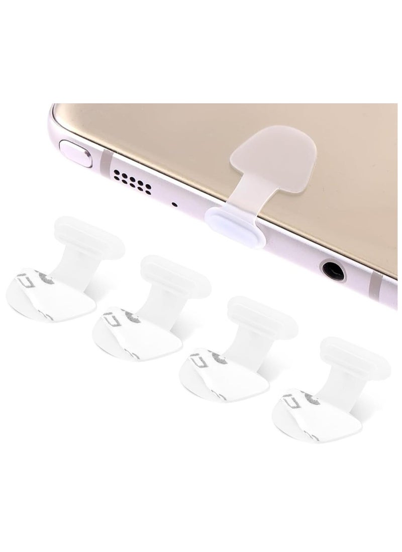 mriya - Pack of 4 Lightning Port Dust Caps, Dust Caps Phone Lightning Anti Dust Charging Port Plug - Image 1