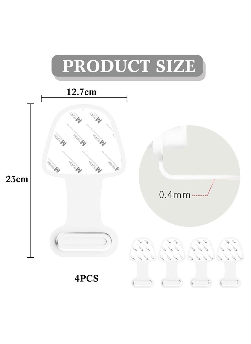 mriya - Pack of 4 Lightning Port Dust Caps, Dust Caps Phone Lightning Anti Dust Charging Port Plug - Image 1
