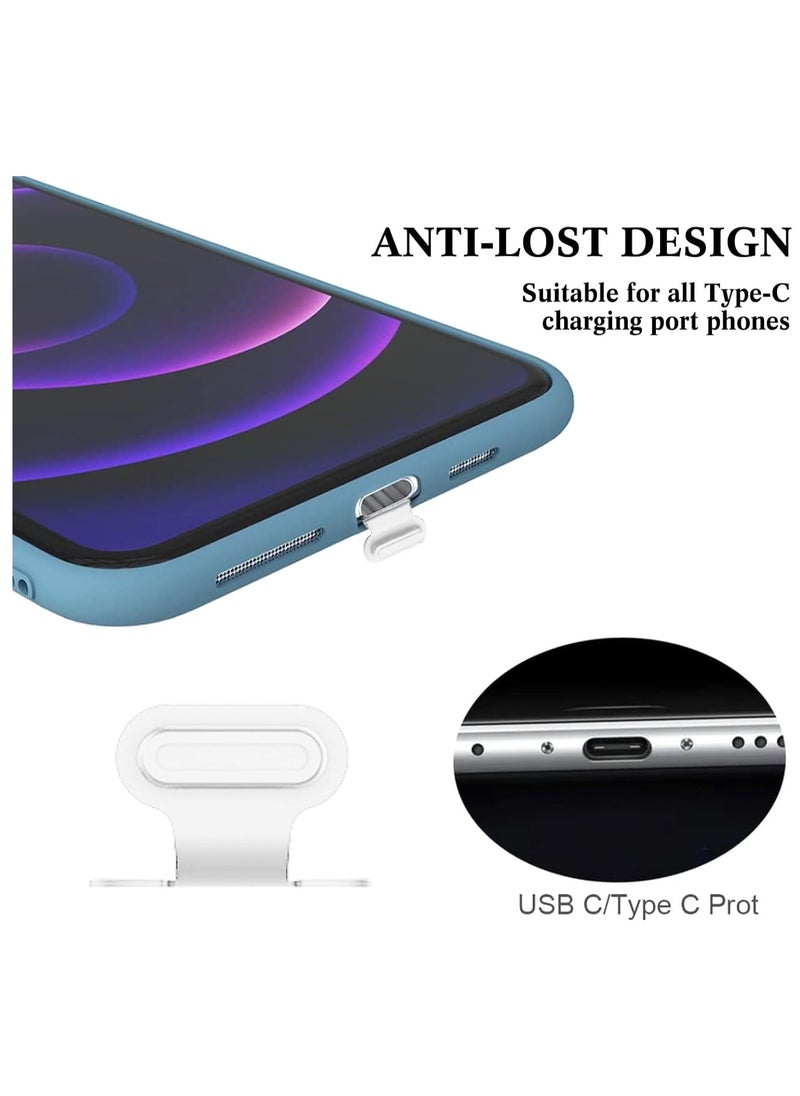 mriya - Pack of 4 Lightning Port Dust Caps, Dust Caps Phone Lightning Anti Dust Charging Port Plug - Image 1