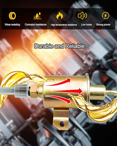 JUFWKO 149-2311 Fuel Pump Tune Up Kit Fits for Onan Cumins Rv 4000 4KW Microlite Microquiet Generator with 149-2457 Fuel Filter 167-0275 Spark Plug and 1403280 Filter - Image 4